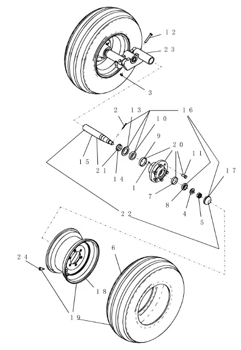87442108 - шпиндель